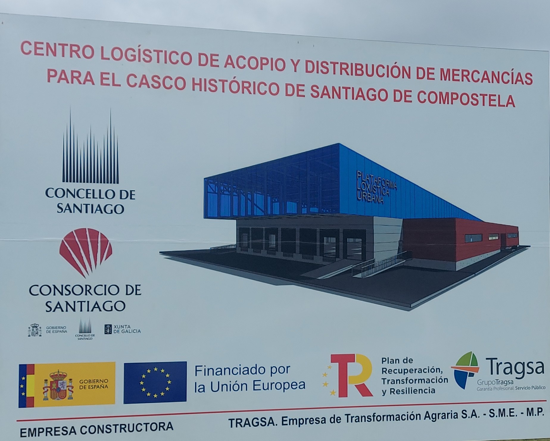 Plataforma Loxística de distribución de mercancías